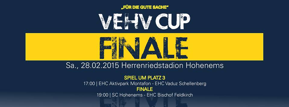Finale im Vorarlberger Eishockey-Cup