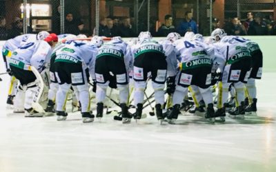 Eliteliga-Playoff: Steinböcke stellen mit Kantersieg auf 1:0 in der Halbfinal-Serie!